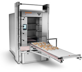Multi-deck oven MATADOR MDE with manual loader JACK WPL-Etagenbackofen MATADOR MDE-Belader JACK
