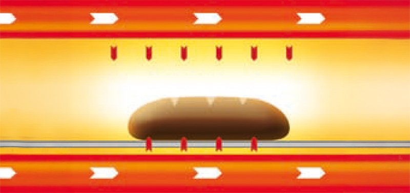 Continuous tunnel oven THERMADOR CYCLO