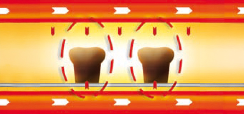 Continuous tunnel oven THERMADOR DUO